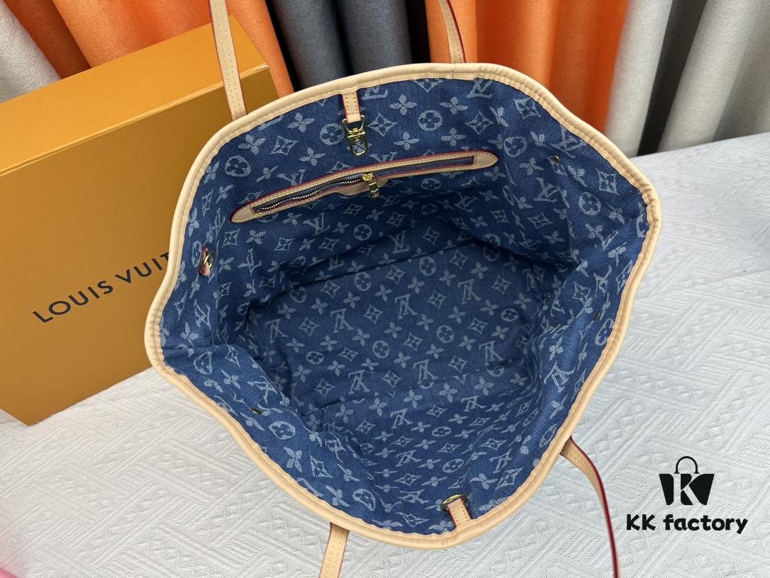 NEVERFULL Medium Handbag M45684 M45686 M40995 Denim Tote MM