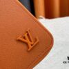 LV Wallet Men's Vertical Zip Wallet Durable Damier Graphite Canvas Elegant Design Multiple Card Slots