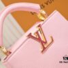 Upgraded M23082 Pink - Full Leather Cap, Na Ying Collection, Qixi Limited Edition / Mini Capucines BB Bag