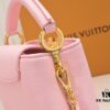 Upgraded M23082 Pink - Full Leather Cap, Na Ying Collection, Qixi Limited Edition / Mini Capucines BB Bag