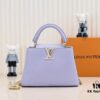 Exclusive On-Site Photos - Factory Price M59512 m59653 Blue Capucines BB Handbag