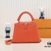 Exclusive On-Site Photo - Factory Price M59512 m59653 Orange Capucines BB Handbag