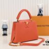 Exclusive On-Site Photo - Factory Price M59512 m59653 Orange Capucines BB Handbag