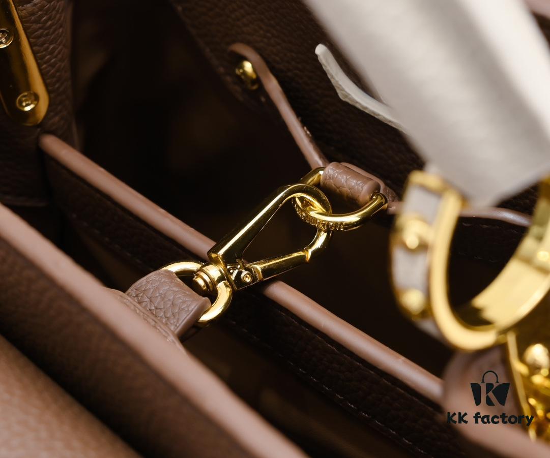 Exclusive On-Site Photos - Factory Price M59512 m59653 Brown Capucines BB Handbag