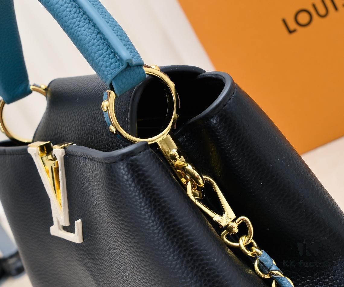 Exclusive On-Site Photos - Factory Price M59512 m59653 Black Capucines BB Handbag