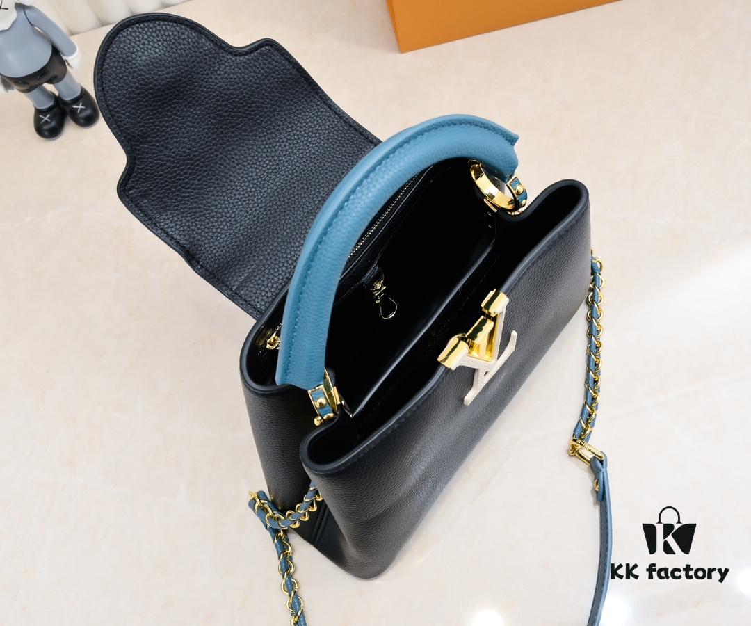 Exclusive On-Site Photos - Factory Price M59512 m59653 Black Capucines BB Handbag