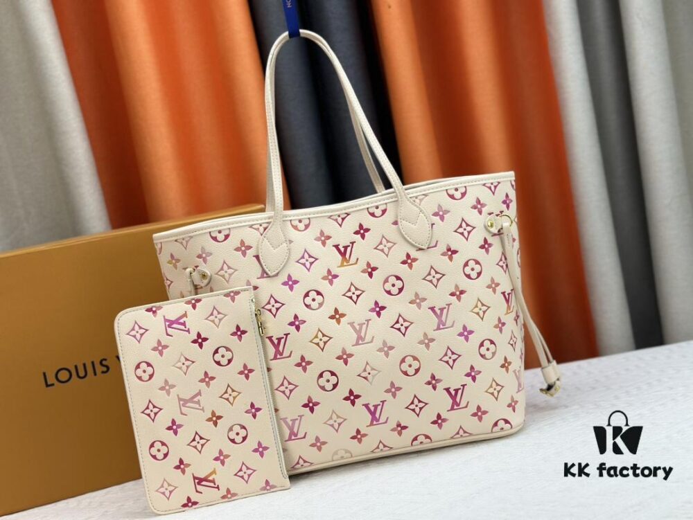 NEVERFULL Medium Tote Bag M45684 M45685 M40995 (Embossed) MM Handbag