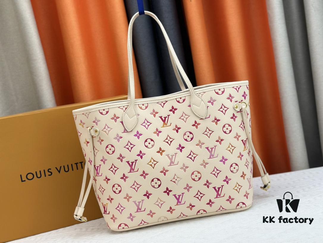 NEVERFULL Medium Tote Bag M45684 M45685 M40995 (Embossed) MM Handbag