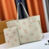 NEVERFULL MM Medium Tote Bag M45684 M45685 M40995 (Embossed) Monogram Canvas Handbag