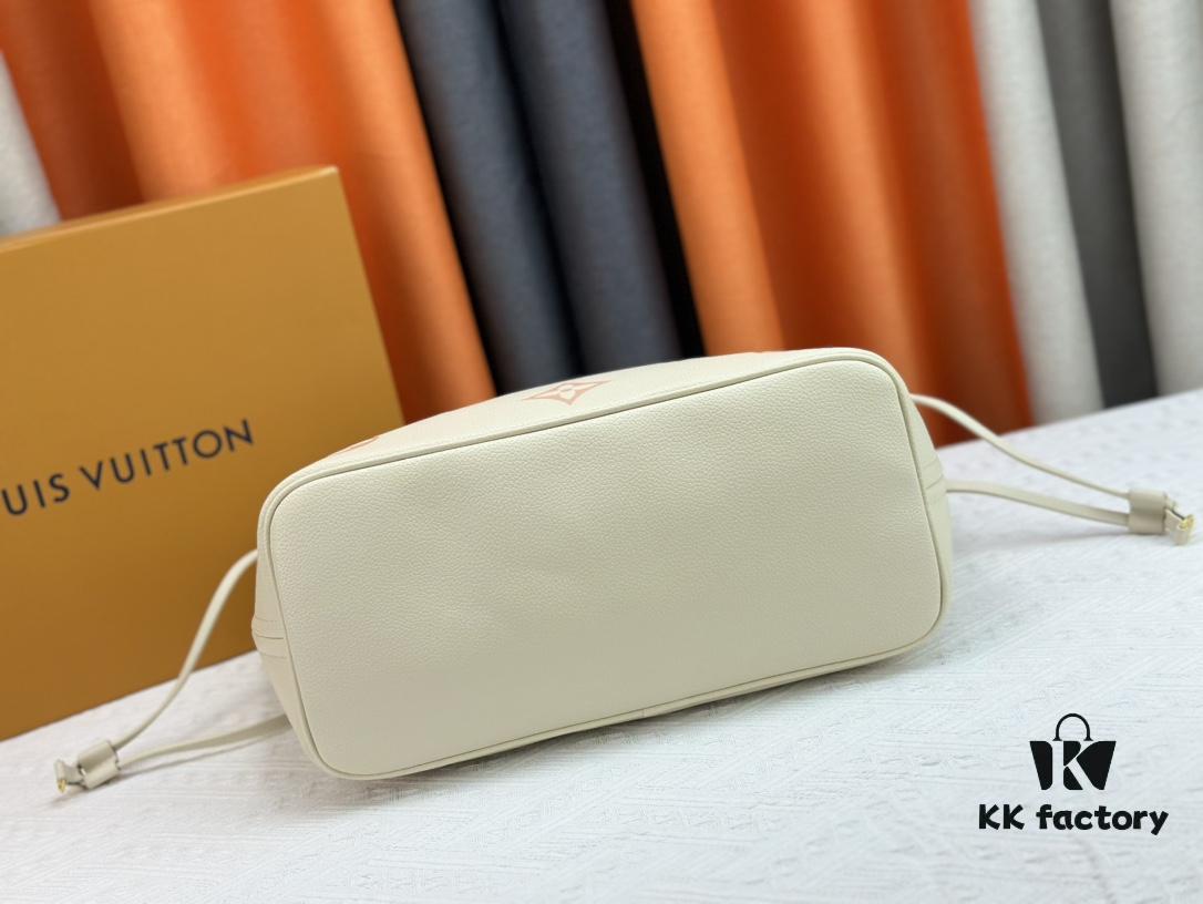 NEVERFULL MM Medium Tote Bag M45684 M45685 M40995 (Embossed) Monogram Canvas Handbag