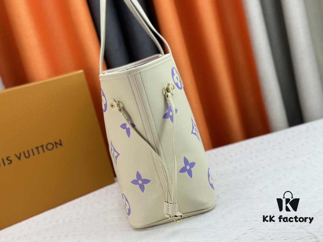 NEVERFULL Medium Tote Bag M45684 M45685 M40995 (Embossed) MM Handbag