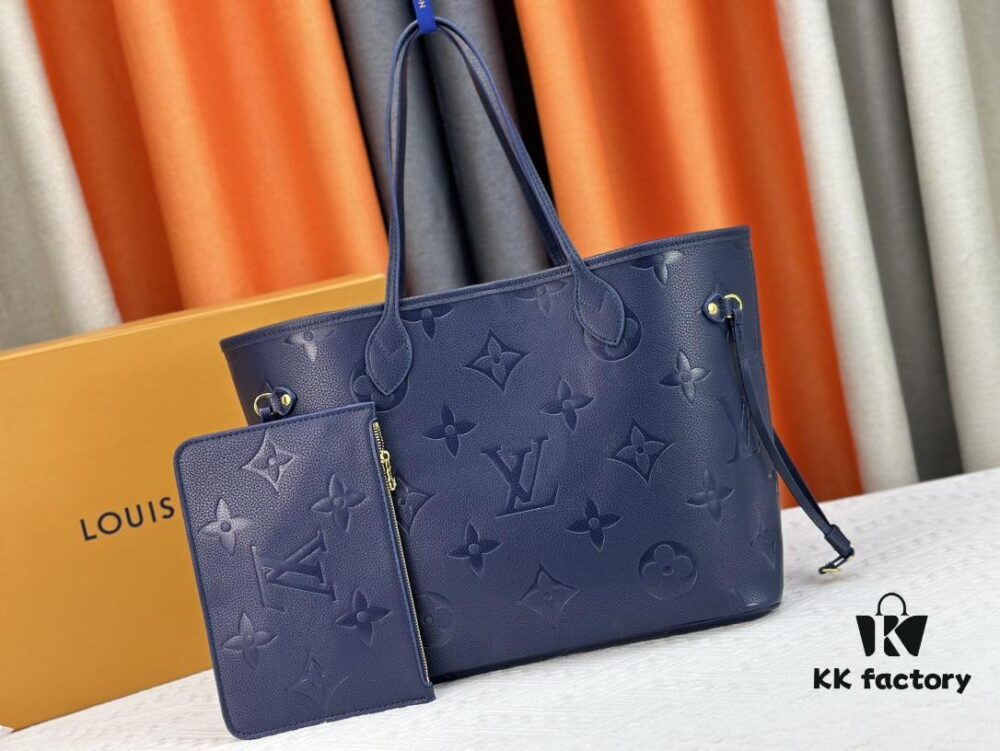 NEVERFULL Medium Tote Bag m45684 m45686 m40995 (Embossed) MM Handbag