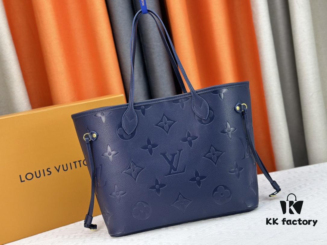 NEVERFULL Medium Tote Bag m45684 m45686 m40995 (Embossed) MM Handbag