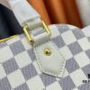 Upgraded Original Version Exclusive Real Shot 2022 New Style Shell Checkered White Woven Wrist Bag N45294 M53152