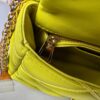 693087146e68136f4d9a868b Top Quality Original Order Exclusive Real Shot M22891 Lemon Yellow Full Leather Diamond Quilted Chain Bag Series GO-14 Teist Medium Handbag M22890