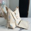 6930872b6e68136f4d9a86b4 Top Quality Original Order Exclusive Real Shot M46288 Beige with Blue Print Full Leather Shoulder Shopping Tote CarryAll Mini Bag - LV Milky Way M46288 White/Pink (Silkscreen) Mini Bag