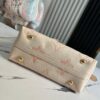 Top Quality Original Order Exclusive Real Shot M46288 Milky Beige Chocolate 24141 Full Leather Shoulder Shopping Bag Series CarryAll Small Handbag - LV Milky Way M46288 White/Pink (Silkscreen) Small Bag
