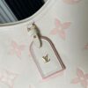 Top Quality Original Order Exclusive Real Shot M46288 Milky Beige Chocolate 24141 Full Leather Shoulder Shopping Bag Series CarryAll Small Handbag - LV Milky Way M46288 White/Pink (Silkscreen) Small Bag