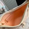 Top Quality Original Order Exclusive Real Shot M46288 Milky Beige Chocolate 24141 Full Leather Shoulder Shopping Bag Series CarryAll Small Handbag - LV Milky Way M46288 White/Pink (Silkscreen) Small Bag