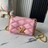 M23625 Pink Full-Leather Chain Bag Series PICO GO-14 Handbag