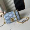Top-tier Original Order Exclusive Real-shot M83071 Misty Blue M23625 M82752 Full Leather Chain Bag Series PICO GO-14 Handbag