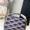 Top Quality Original Design Exclusive Real Shot M23569 M22891 Black Gradient Full Leather Diamond Quilted Chain Bag Series GO-14 Teist Medium Handbag M22890