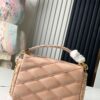 Top-Quality Original Order Exclusive Real Shot M24465 M22891 Beige Full Leather Quilted Chain Bag Series GO-14 Teist Medium Handbag M22890