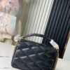 Top-tier Original Order Exclusive Real Shot M22891 Black Full Leather Quilted Chain Bag Series GO-14 Teist Medium Handbag M22890