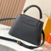 Upgraded M23951 Black Capucines Medium Handbag