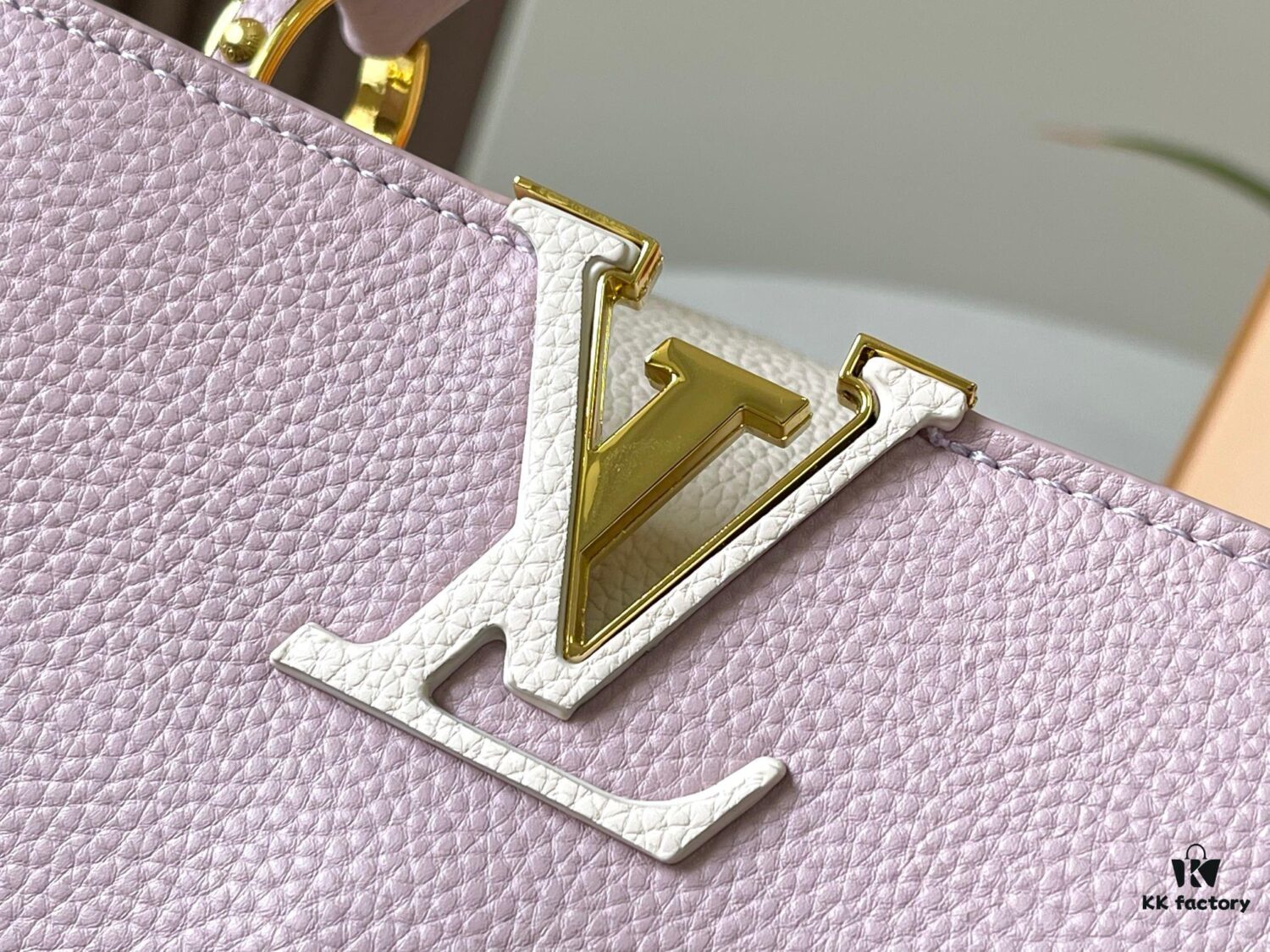 Upgraded M23951 Purple Capucines MM with Lovelock Chain