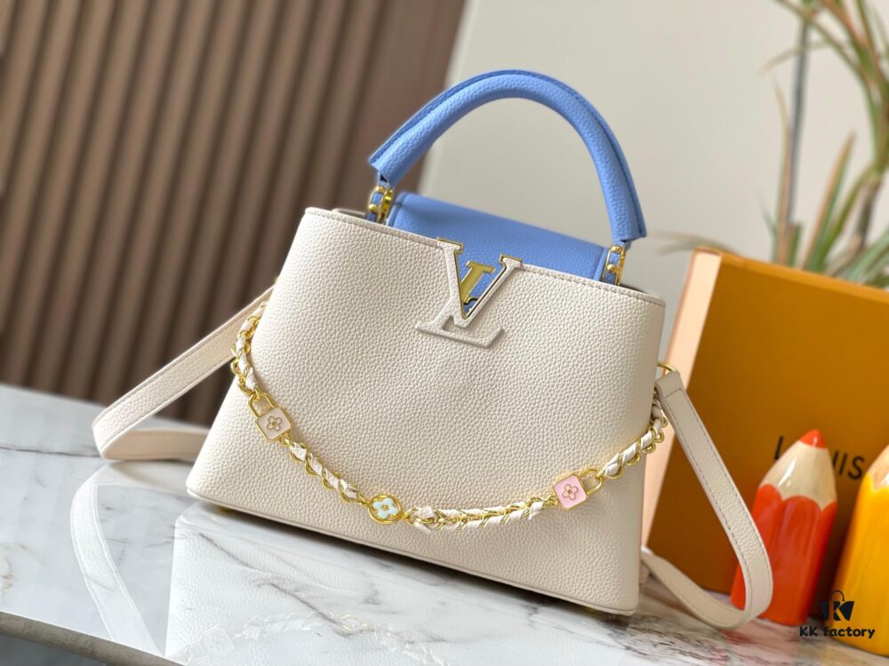 Upgraded M23951 White Capucines MM