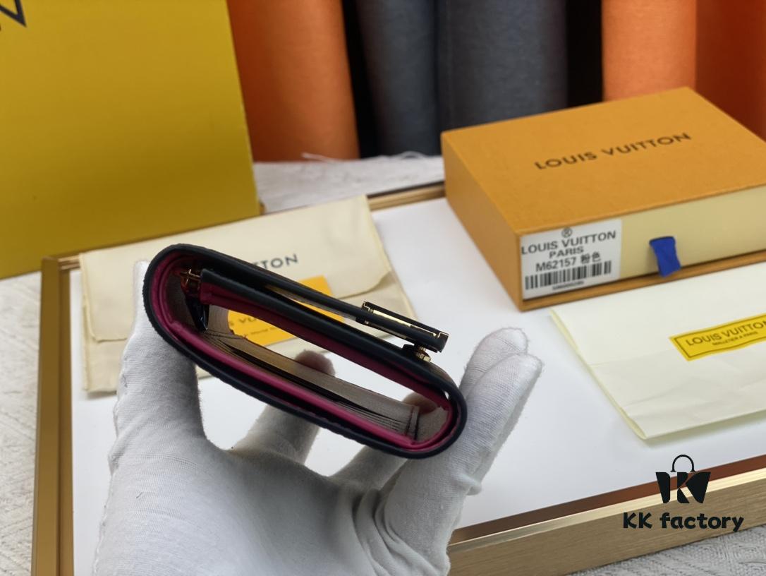 M62157/62158 Soft Leather Wallet Inspired by Iconic Design Lines