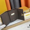 M62157/62158 Soft Leather Wallet with LV Logo Wrap, Inspired by Iconic Design Lines