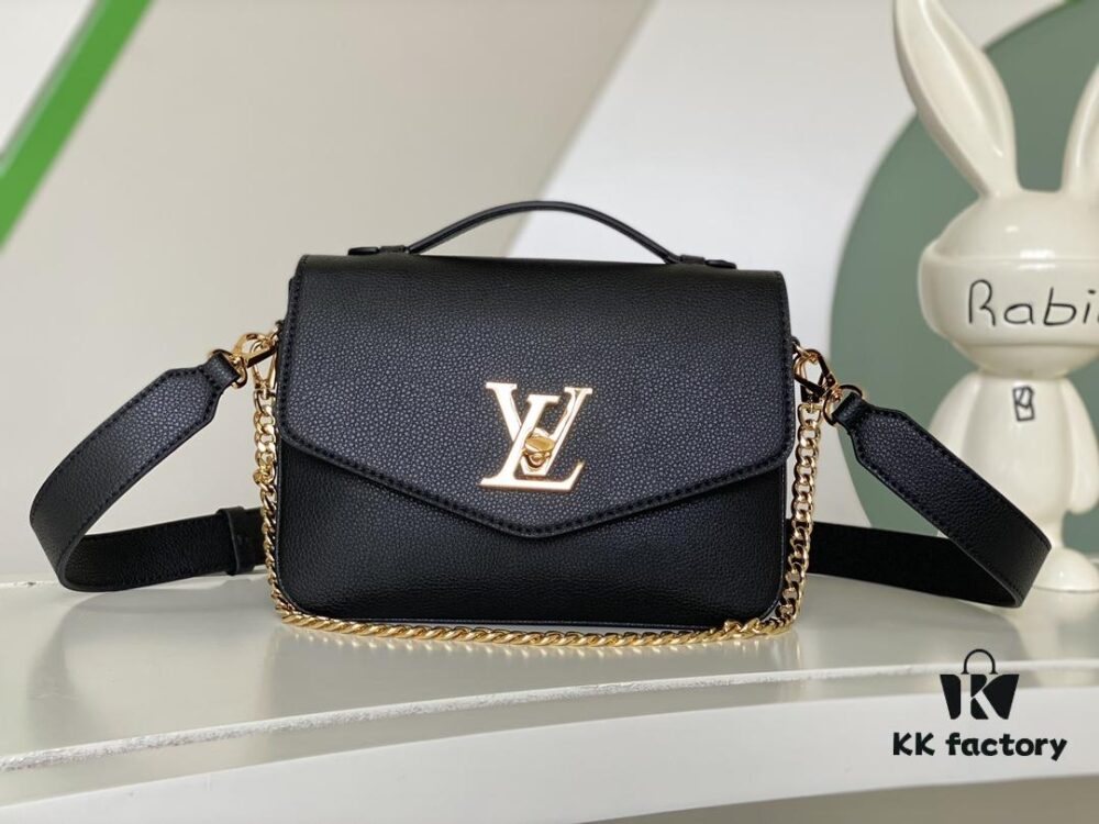 M22952 Brown M22792 Gray M22735 Black Top-Quality Original Surplus Oxford Handbag Made of Soft Grained Leather with Shining Metal Hardware Showcasing Brand Elegance