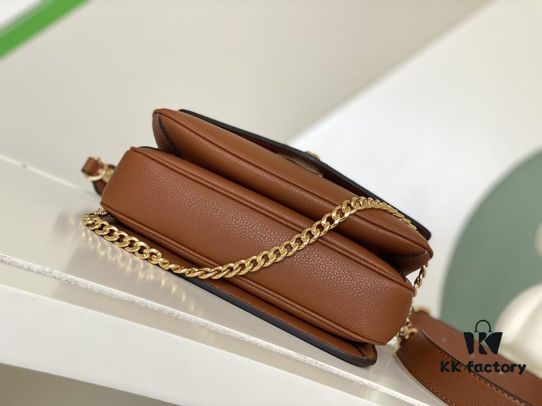 M22952 Brown M22792 Gray M22735 Black Top-Quality Original Order Oxford Handbag Crafted from Soft Grained Leather with Eye-Catching Metal Hardware Showcasing Brand Elegance