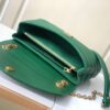 LV NEW WAVE Chain Bag V-Quilting Handbag M58664 Green 58552 Black 58552 Apricot Yellow 58549 White 58550 Coffee 58664 Green 58553 Rose Red