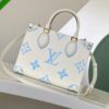M46833 White, M45653 White Embossed, M46569 OnTheGo Small Handbag in Monogram Empreinte Leather