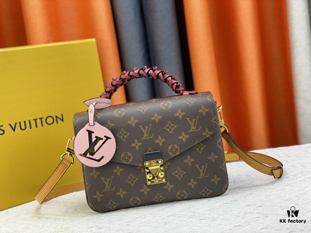 Upgraded Original M40780 POCHETTE METIS Handbag M44668 Burgundy M45152 White M43984 Orange Messenger Bag