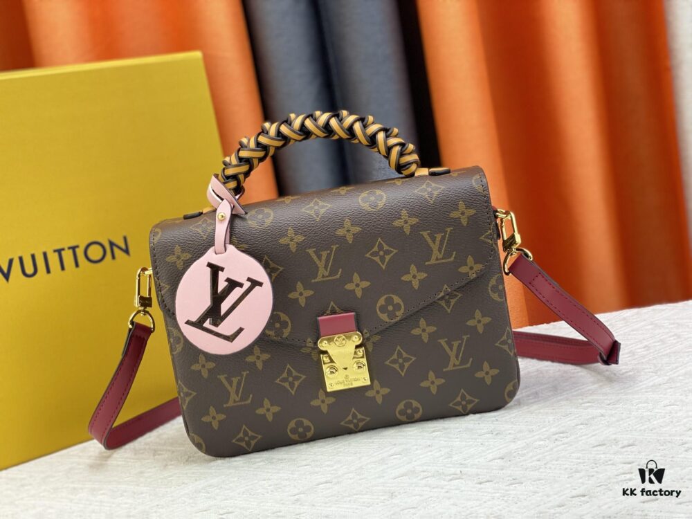 Upgraded Original M40780 POCHETTE METIS Handbag M44668 Claret M45152 White M43984 Orange Messenger Bag