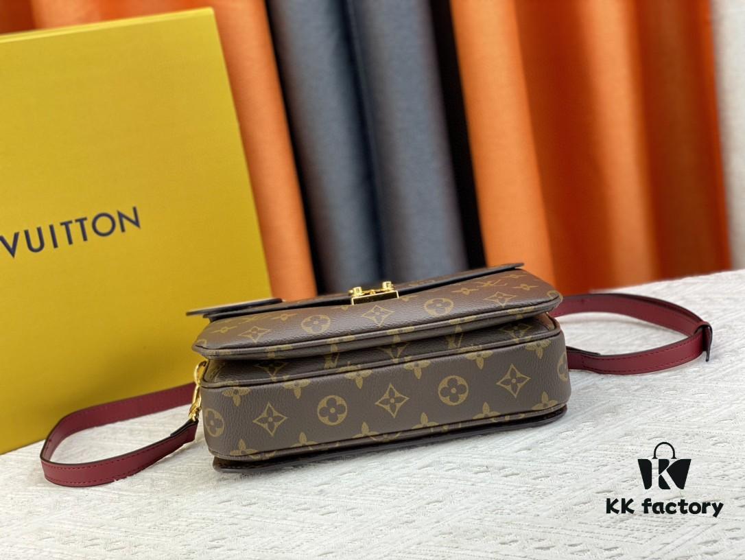 Upgraded Original M40780 POCHETTE METIS Handbag M44668 Claret M45152 White M43984 Orange Messenger Bag