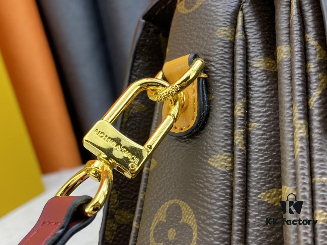 Upgraded Original M40780 POCHETTE METIS Handbag M44668 Claret M45152 White M43984 Orange Messenger Bag