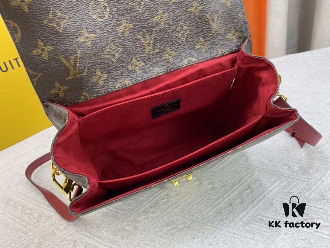 Upgraded Original M40780 POCHETTE METIS Handbag M44668 Claret M45152 White M43984 Orange Messenger Bag