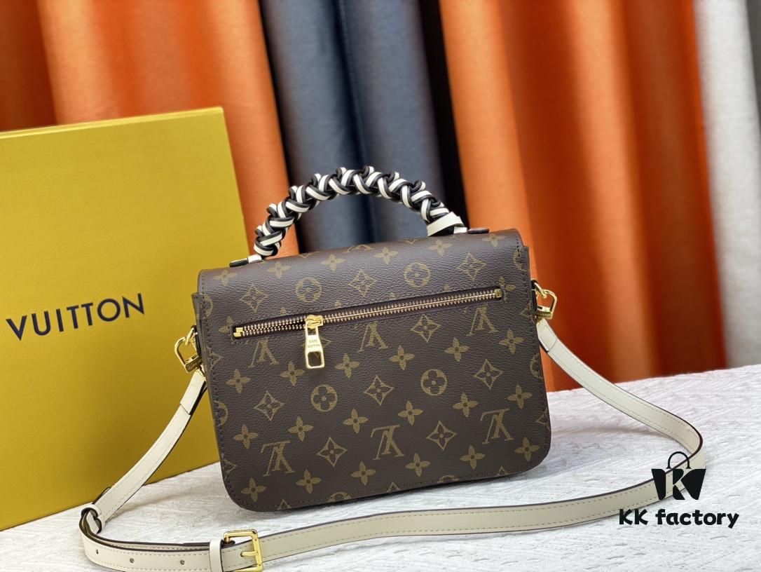 Upgraded Original M40780 POCHETTE METIS Handbag M44668 Burgundy M45152 White M43984 Orange Messenger Bag