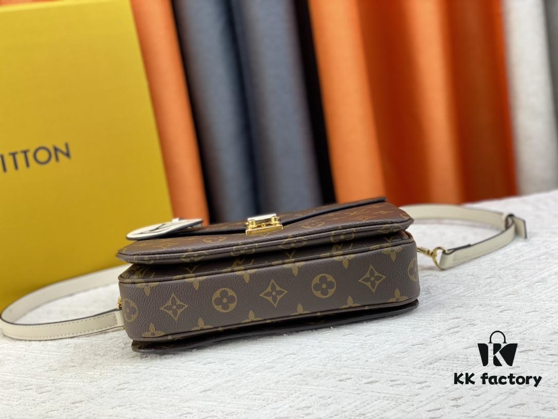 Upgraded Original M40780 POCHETTE METIS Handbag M44668 Burgundy M45152 White M43984 Orange Messenger Bag