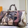 LV Portrait Collection Keepall Bandoulière 55 Travel Bag