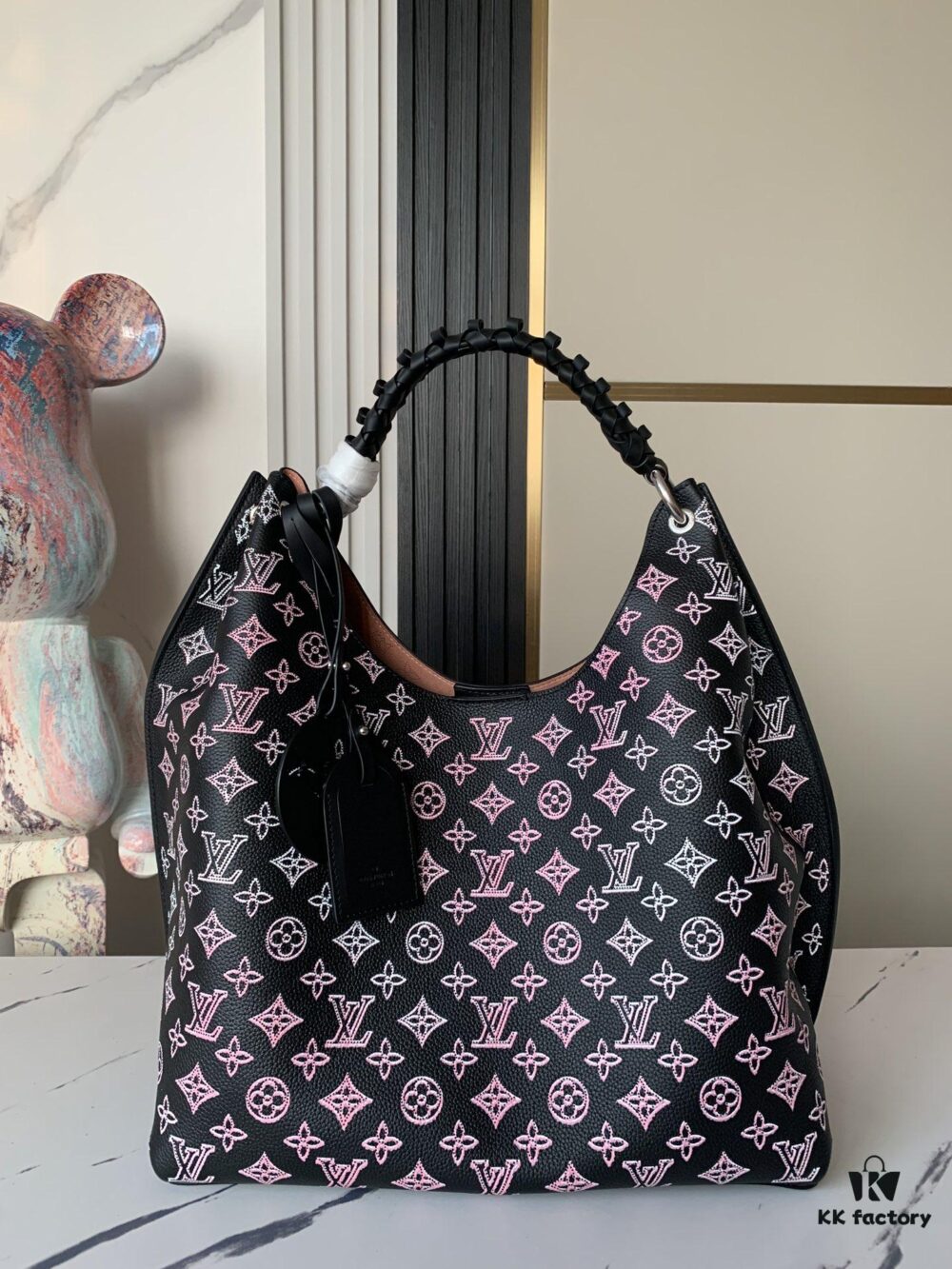 Top Quality Original Order Exclusive Real Shot M53188 M21299 Black and White Printed Handbag