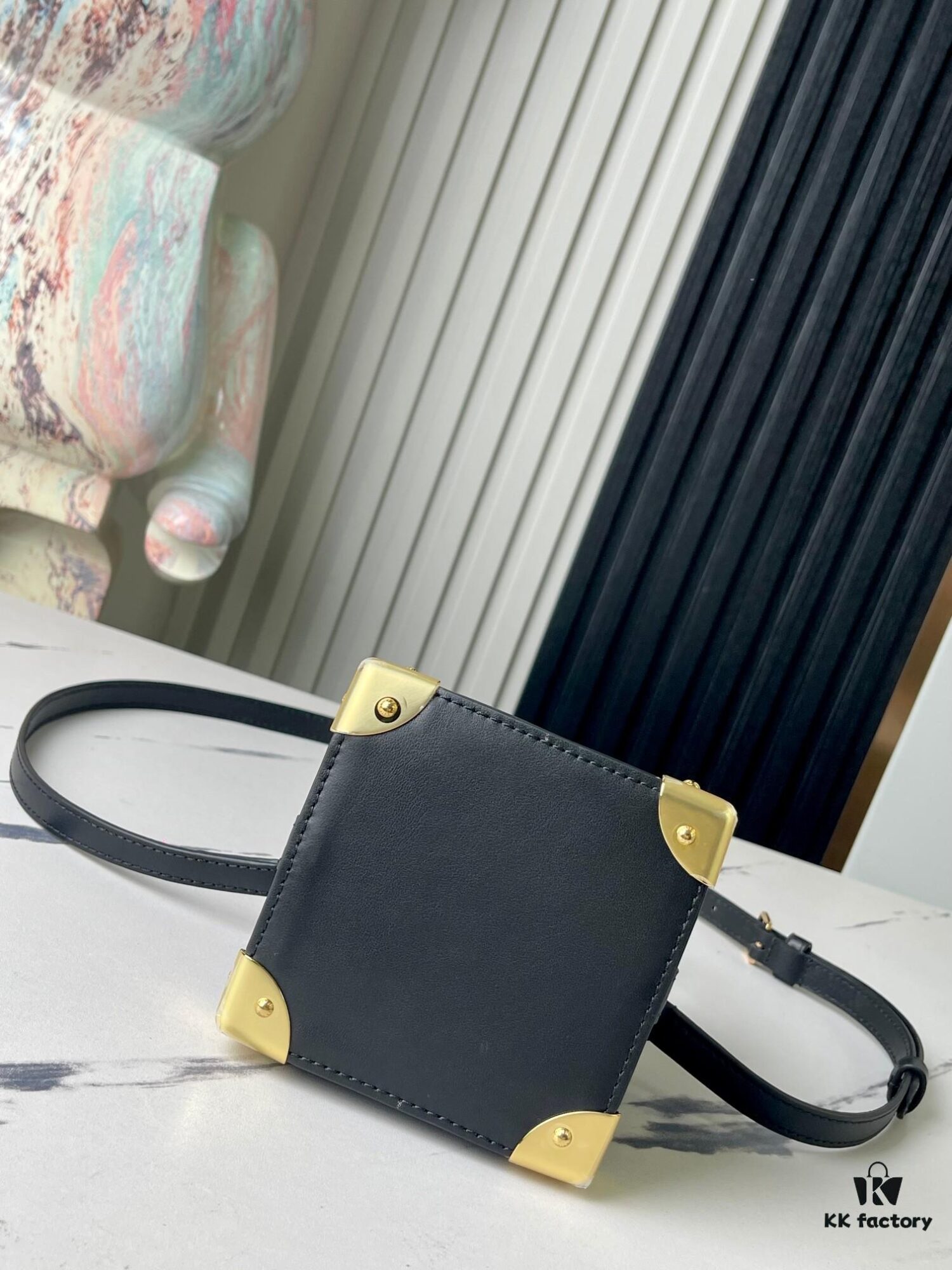 693088e36e68136f4d9a8a45 Top Quality Original Order Exclusive Real Shot M82886 M82885 Black Full Leather Mini Bucket Bag Bamyang Bag Series Zjs jh Online Only Handbag