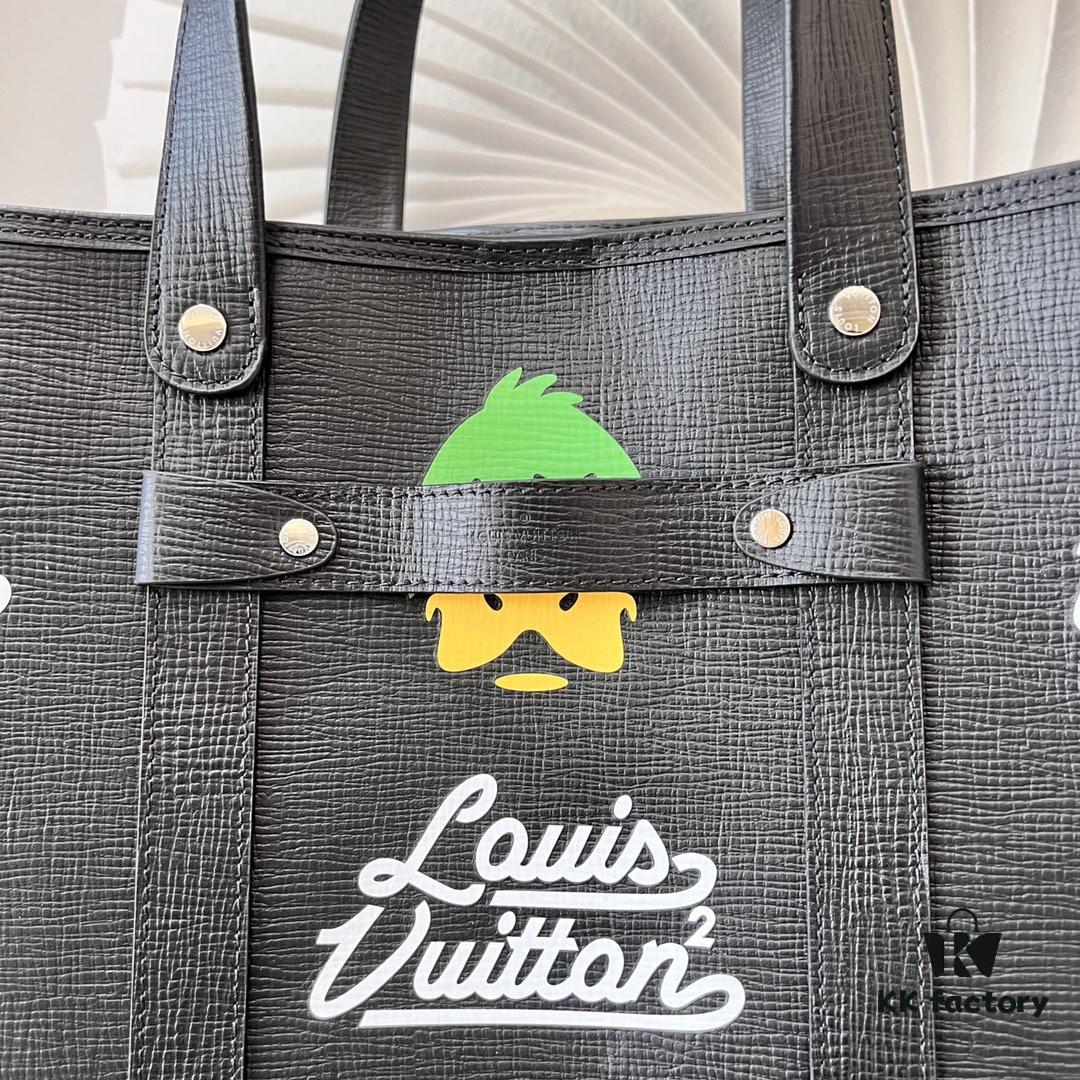 Top Original Order Exclusive Real Shot M59373 Japanese Designer Nigo 2022 Spring Tote Journey Bag