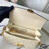 693089046e68136f4d9a8a7d Top Quality Original Order Exclusive Real Shot M22942 Beige Full Leather Messenger Bag Series Small East West Métis Handbag