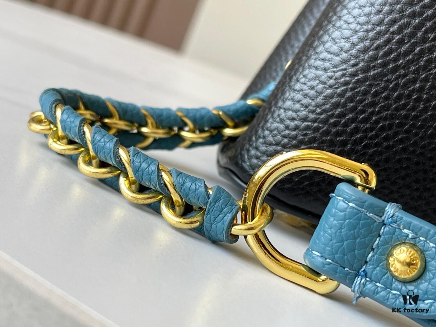 Exclusive On-Site Photo - Factory Direct M59512 M59653 Capucines BB Handbag in Taurillon Leather